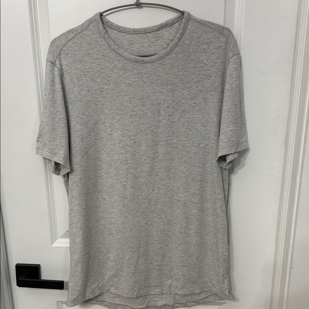 Men's Gray T-Shirt- lululemon classic cotton tee